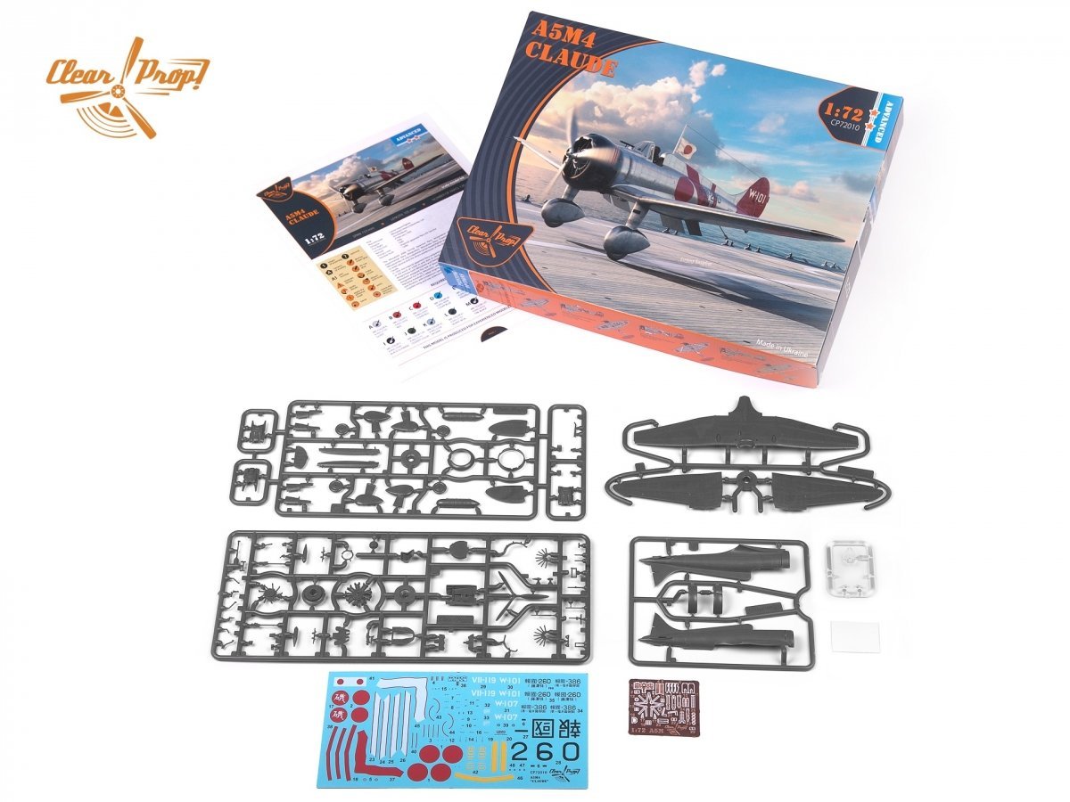 Propelle transparente ! CP72010 A5M4 Claude KIT AVANCÉ 1/72 – Bild 3