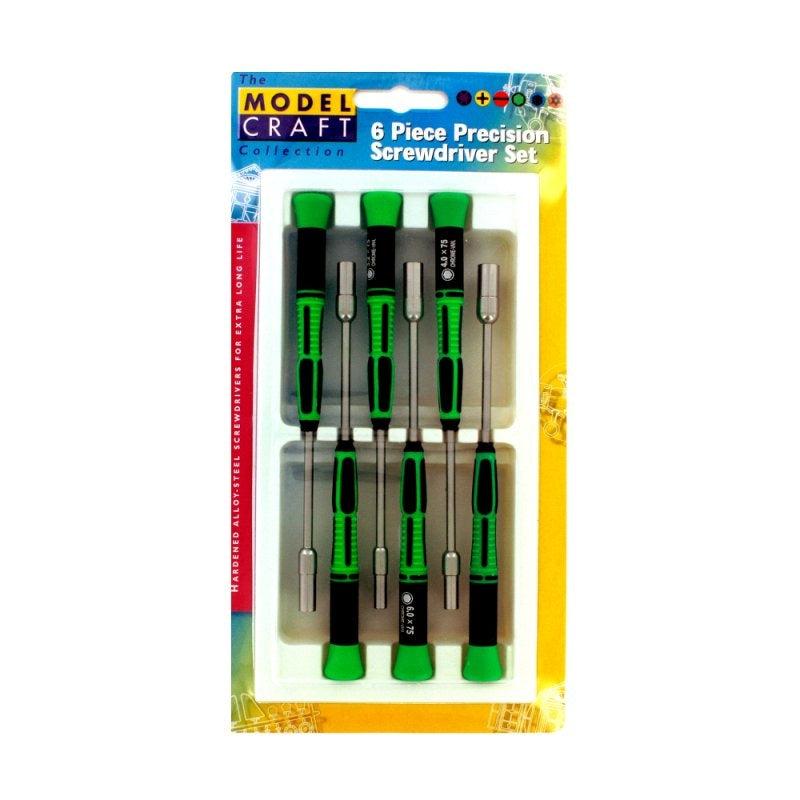 Jeu de 6 tournevis à douille Modelcraft PSD1604 – image 2
