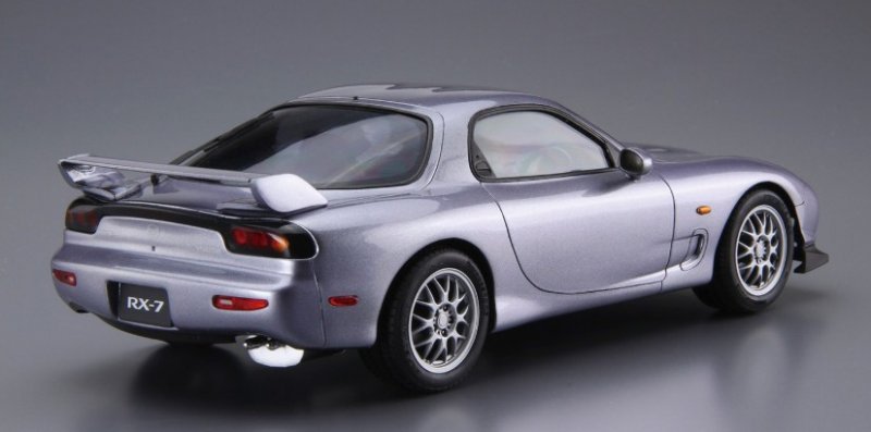 Aoshima 05596 Nissan ER34 Skyline 25GT Turbo 01 avec jantes personnalisées (1/24) – image 3