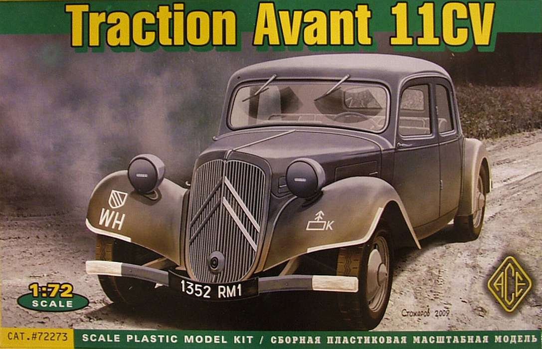 ACE 72273 Traction Avant 11CV Voiture de service (1/72)