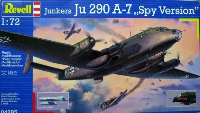Revell 04285 Junkers Ju 290 A-7 Version espion (1/72)