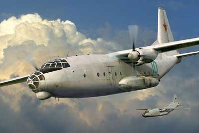 A-Model 72141-1 Antonov An-8 code OTAN CAMP - VSU TG-16 1/72