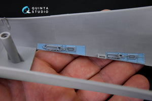 Intérieur imprimé en 3D et coloré sur papier décalcomanie Quinta Studio QD32072 Su-27UB (pour maquette Trumpeter) 1/32 – image 8