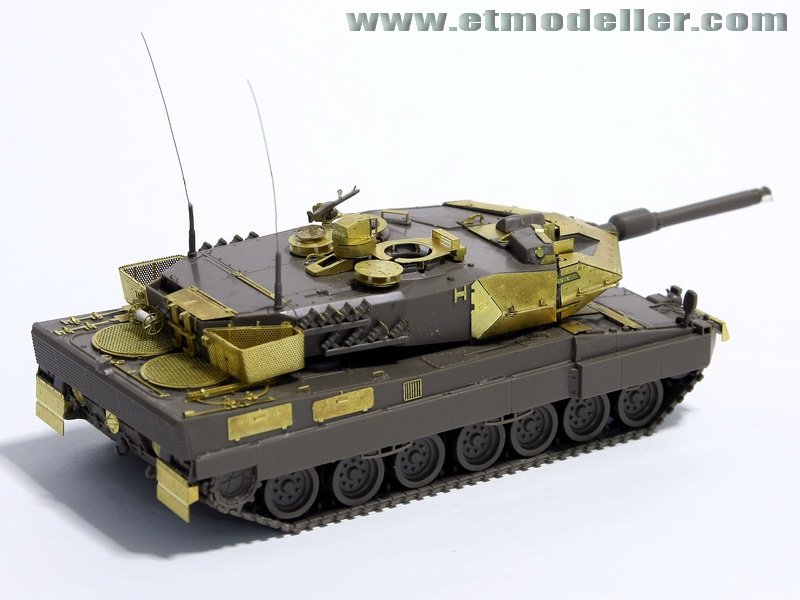 Maquette ET E72-002 Leopard 2 A5 allemand moderne pour REVELL 03105 1/72  – Bild 3