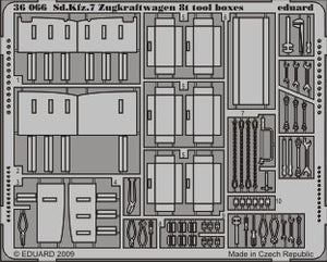 Édouard 36066 Sd. Coffres à outils Kfz.7 Zugkraftwagen 8t 1/35 Trumpeter