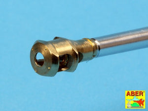 Canon Aber 35L-186 US 76 mm M1A2 avec frein de bouche pour char Sherman M4A3E8 à l&amp;#39;échelle 1/35 – image 2
