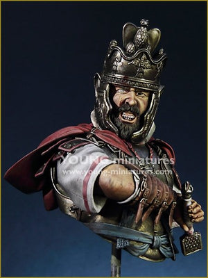Young Miniatures YH1843 Roman Cavalry Officer- Theilenhofen Germany 2nd C. AD 1/10 – zdjęcie 6