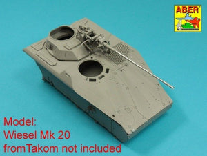 Canon Aber AB16L-20 16 L-20 pour canon allemand de 20 mm Rh202 MK 20 DM6 à l&amp;#39;échelle 1/16 – Bild 2