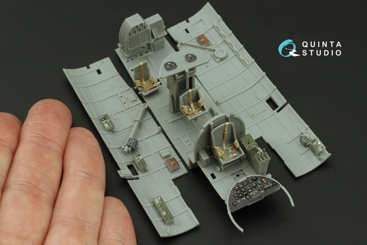 Quinta Studio QD48478 Nakajima B5N2 Kate Intérieur coloré imprimé en 3D sur papier décalcomanie (Hasegawa) 1/48 – immagine 7