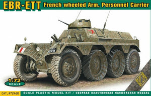 ACE 72460 EBR-ETT Transport de troupes blindé français à roues 1/72