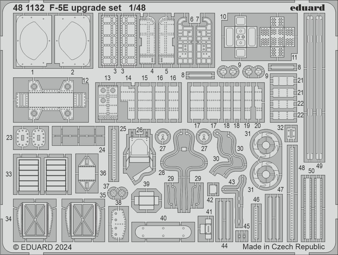 Kit de mise à niveau Eduard 481132 F-5E EDUARD 1/48
