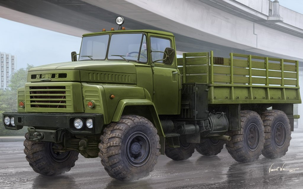 Hobby Boss 85510 Camion cargo russe KrAZ-260 1/35