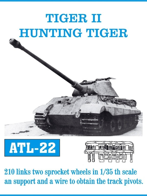 Friulmodel ATL-022 TIGER II / TIGRE DE CHASSE 1/35