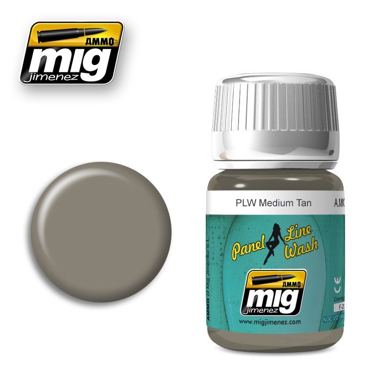 MUNITIONS de Mig Jimenez 1606 PLW MEDIUM TAN 35ml