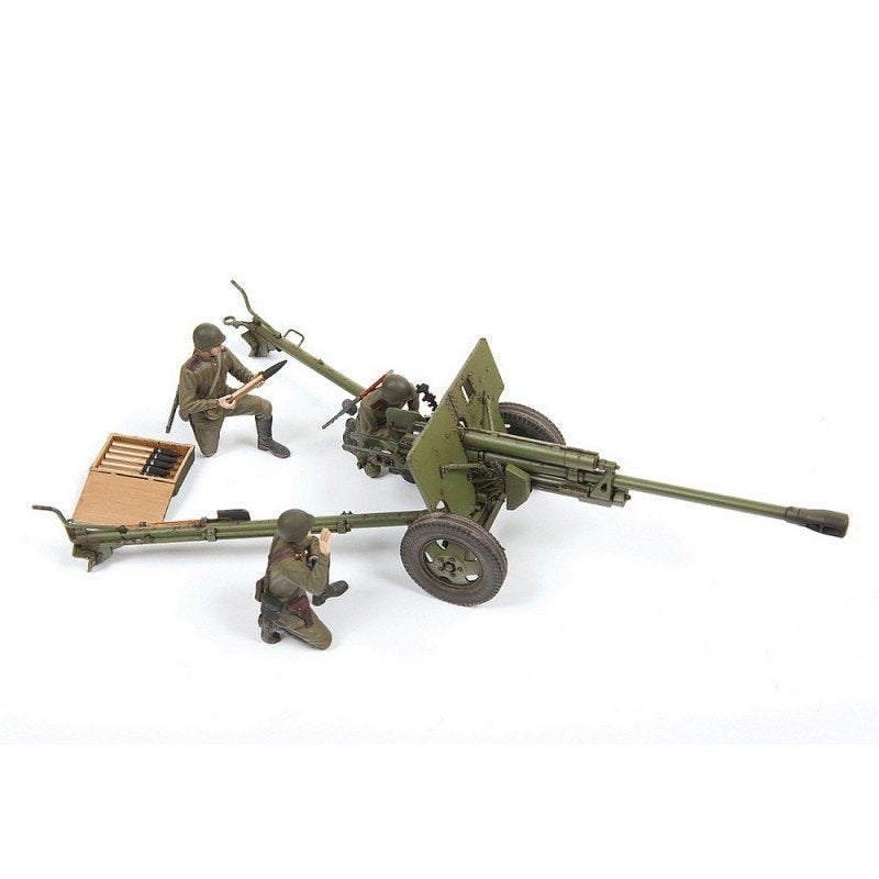Zvezda 3671 Canon antichar soviétique Zis-3 de 76 mm avec équipage, échelle 1/35 – image 5