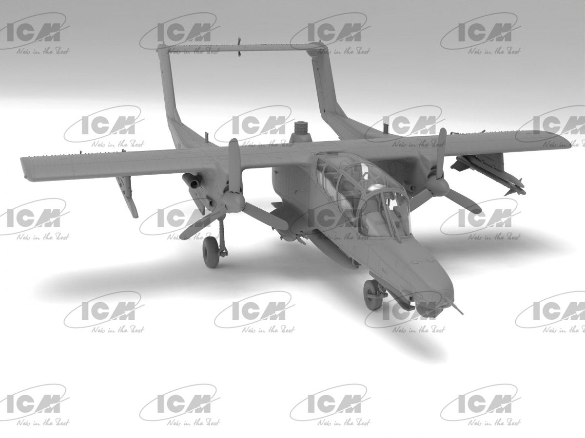 ICM 48302 Tempête du désert Avions américains OV-10A et OV-10D+, 1991, échelle 1/48 – Bild 4