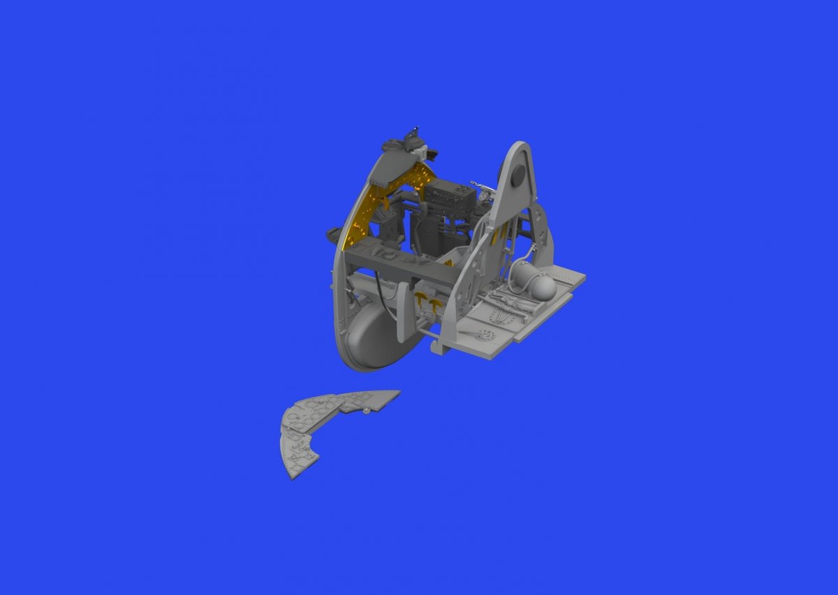 Maquette Eduard 648895 FM-2 cockpit (échelle 1/48) – image 3