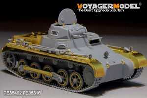 Maquette Voyager PE35492, char allemand Pz.Kpfw.I Ausf. B de la Seconde Guerre mondiale, pour maquette DRAGON 6186 au 1/35 – image 3