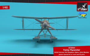 Armory Models 48003 Fairey Flycatcher, chasseur hydravion britannique FAA de l&amp;#39;entre-deux-guerres, sur flotteurs en bois, échelle 1/48  – image 15
