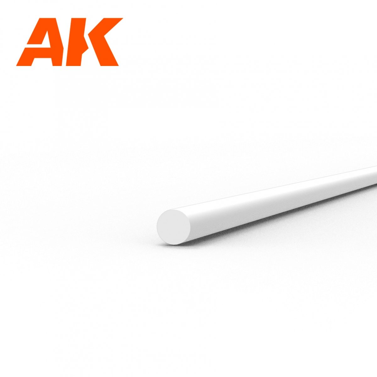 AK Interactive AK6539 ROD 1.50 DIAMETER X 350MM – STYRENE ROD – (8 UNITS) – zdjęcie 2