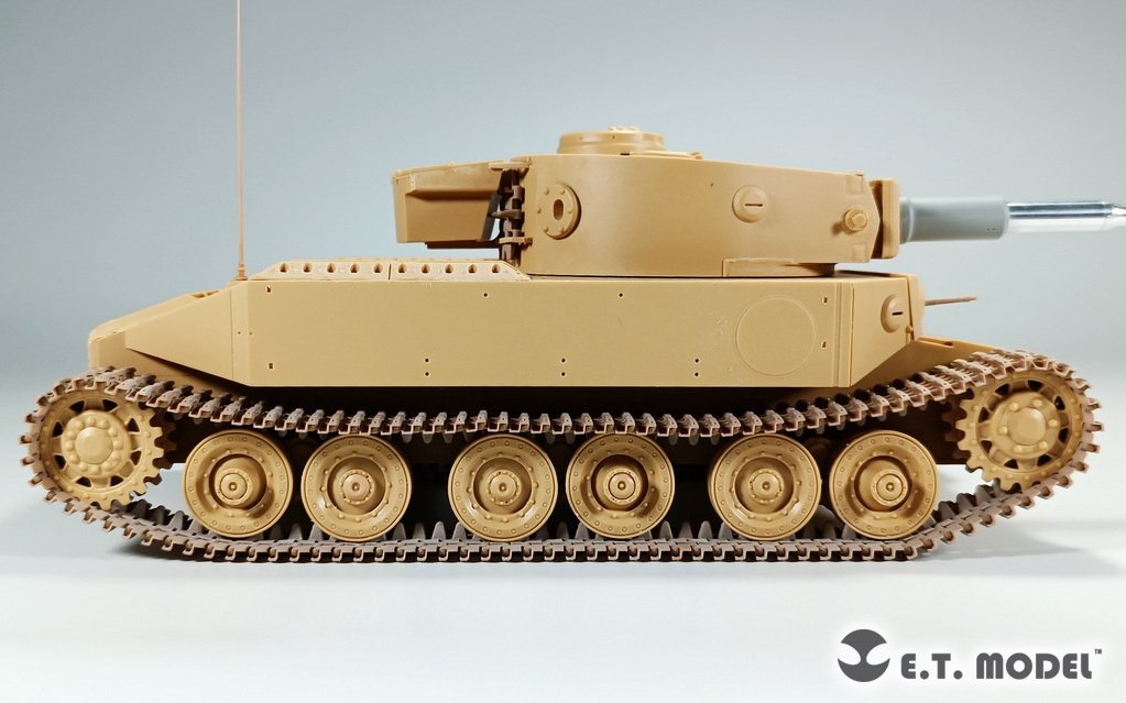 ET Model P35-080 Char allemand Tiger (P) de la Seconde Guerre mondiale, chenilles fonctionnelles (impression 3D), échelle 1/35 – image 8