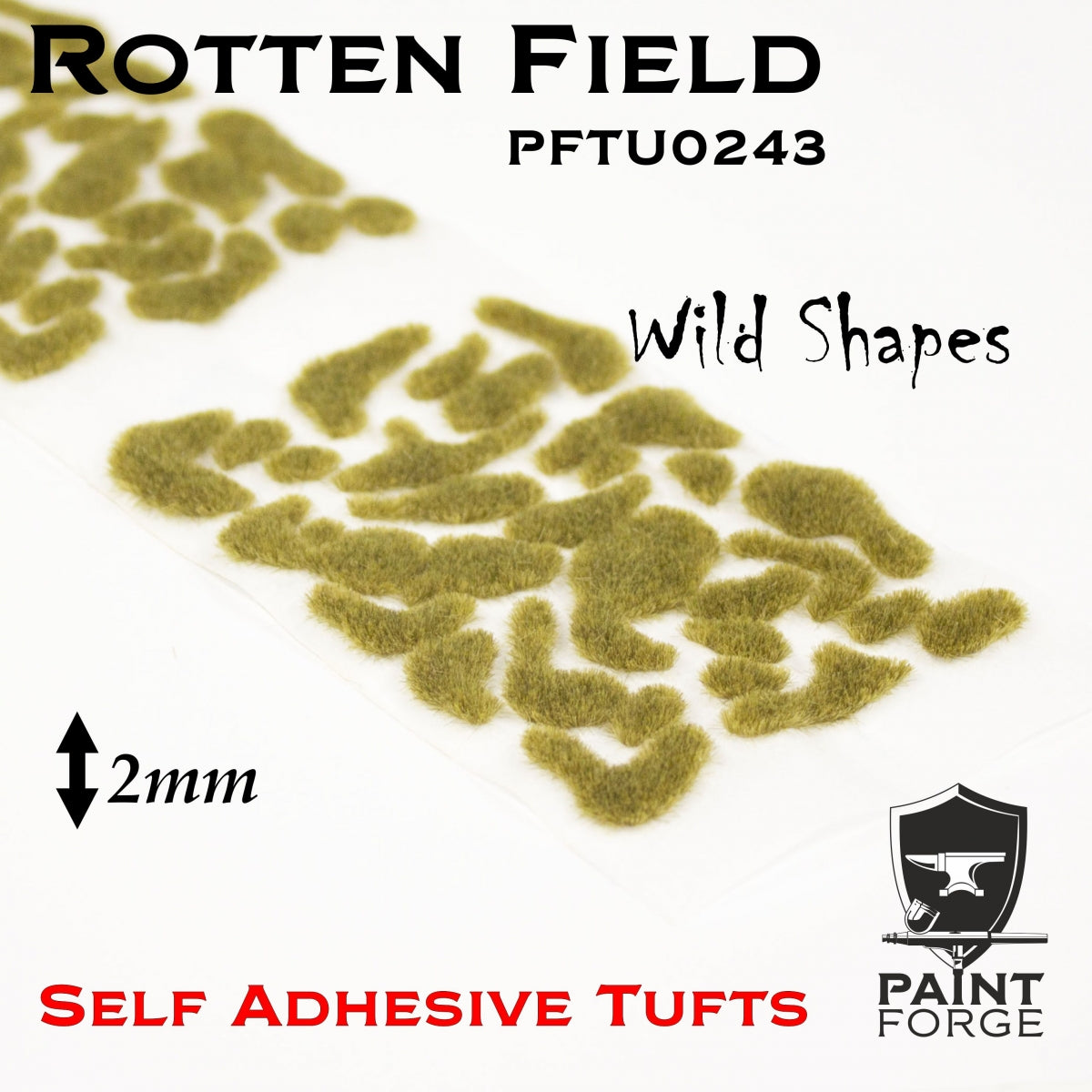 Touffes Paint Forge PFTU0243 : Champ pourri sauvage 2 mm