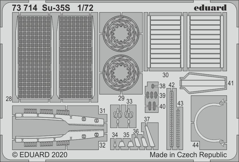 Eduard 73714 Su-35S 1/72 GREAT WALL HOBBY – image 2