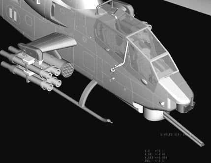 Hobby Boss 87224 Hélicoptère d&amp;#39;attaque AH-1F Cobra (1/72) – image 6