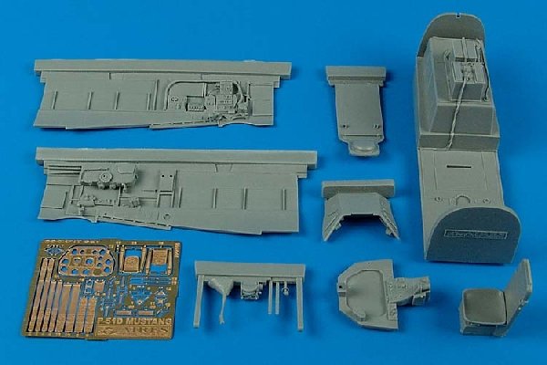 Ensemble de cockpit Aires 2091 P-51D Mustang 1/32 Trumpeter