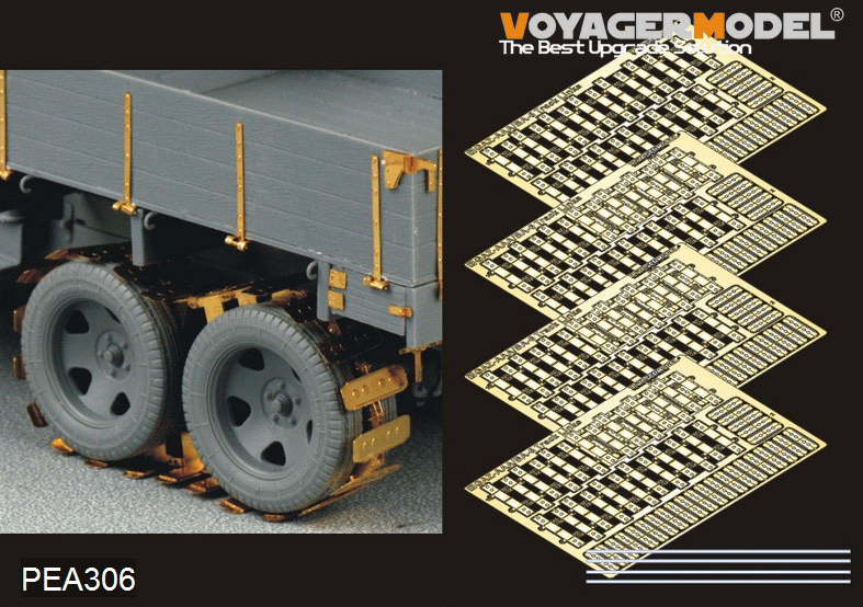 Maquette Voyager PEA306 Maillons de chenilles de transport GAZ-AAA soviétique de la Seconde Guerre mondiale (GP) 1/35