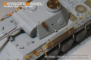 Maquette Voyager PE35982 Char Panther D allemand de la Seconde Guerre mondiale, version initiale de base, pour TAKOM 2103 au 1/35 – image 8