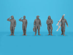 ICM 48053 Pilotes et personnel au sol japonais Seconde Guerre mondiale 1/48  – immagine 4