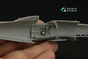 Quinta Studio QDS-48390 Macchi C.202 Folgore Late Intérieur imprimé en 3D et coloré sur papier décalcomanie (Hasegawa/Eduard) (Petite version) 1/48 – imagen 3
