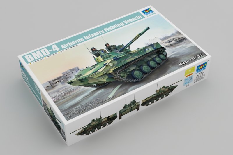 Trumpeter 09557 BMD-4 Véhicule de combat d&amp;#39;infanterie aéroporté 1/35 – image 2