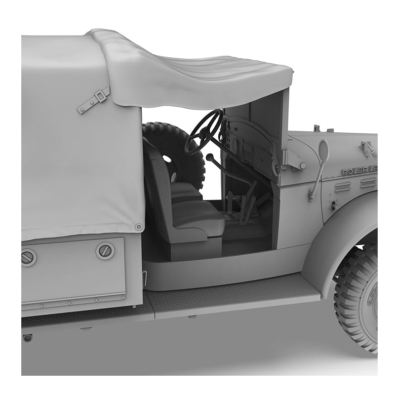 AK Interactive AK35020 IDF POWER WAGON WM300 CAMION DE TRANSPORT AVEC TREUIL 1/35 – image 14