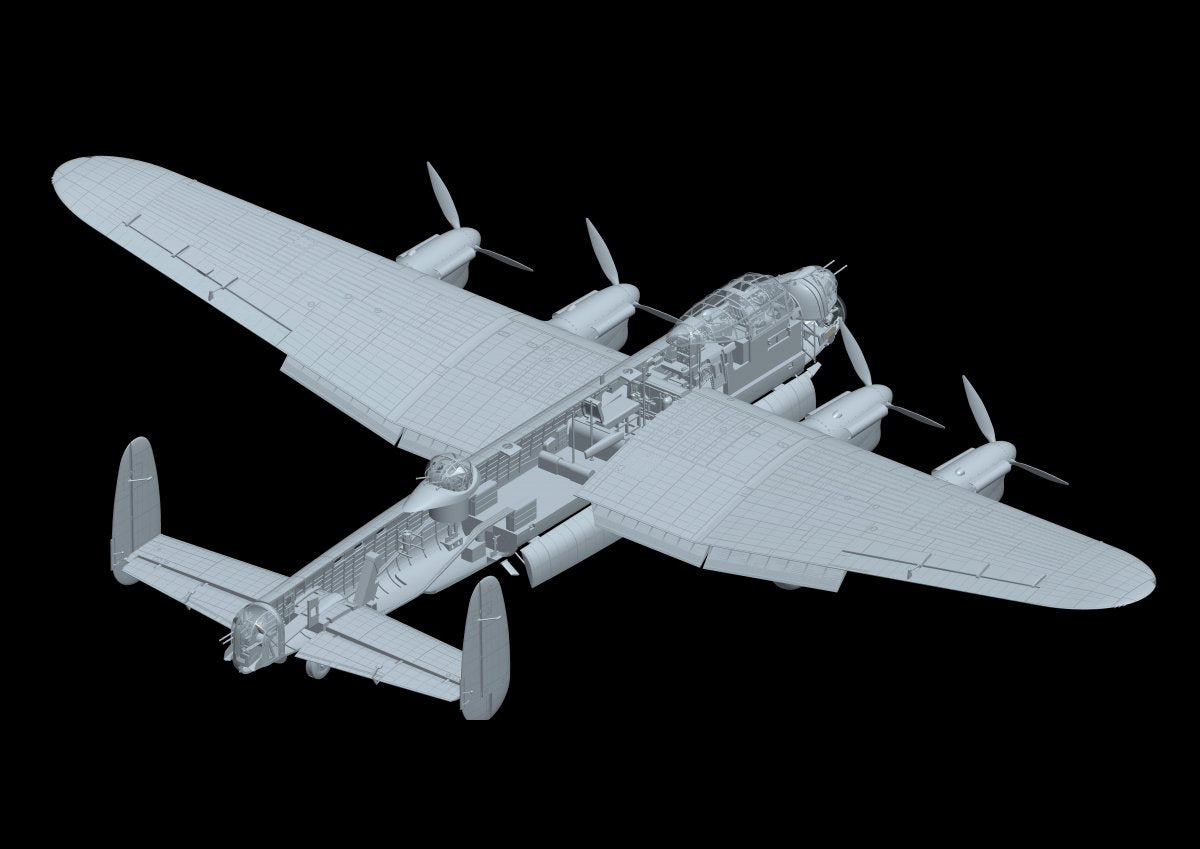 Maquette HK Models 01E038 Avro Lancaster B MK.l Spécial « Grand Chelem » 1/32 – imagen 8