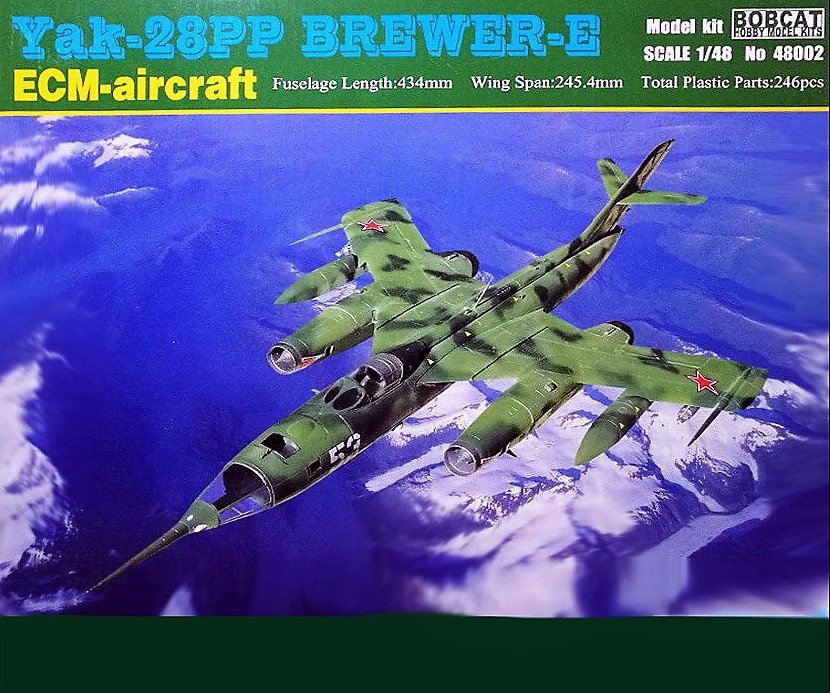 Bobcat 48002 Yak-28PP Brewer-E 1/48