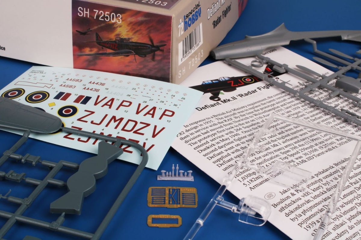 Special Hobby 72503 Defiant NF Mk.II « Chasseur radar » 1/72 – Bild 6