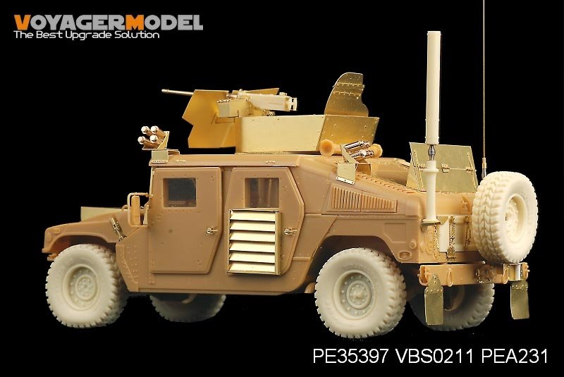 Voyager Modèle PE35397 Humvee M1114 moderne de l&amp;#39;USMC avec CIP/décharge de fumée pour Bronco 35080 1/35 – image 23