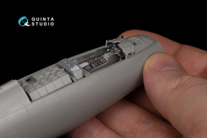 Intérieur imprimé en 3D et coloré sur papier décalcomanie Quinta Studio QD48200 F-104J (pour Kinetic) 1/48 – image 6