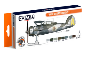 Hataka HTK-CS117 Finnish Air Force WWII Vol I Paints Set 8x17 ml