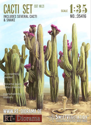 RT-Diorama 35416 Ensemble Cactus n° 2 1/35