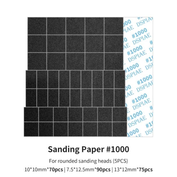 Papier abrasif DSPIAE MSP-ES10 grain 1000