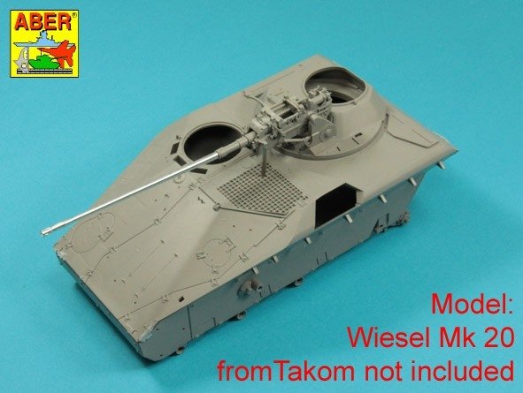 Canon Aber AB16L-20 16 L-20 pour canon allemand de 20 mm Rh202 MK 20 DM6 à l&amp;#39;échelle 1/16 – Bild 4