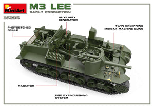 Miniart 35206 M3 Lee première production avec intérieur 1/35 – Bild 4