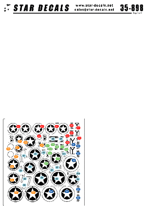 Star Decals 35-898 601e Bataillon de Chasseurs de Chars 1/35 – immagine 2