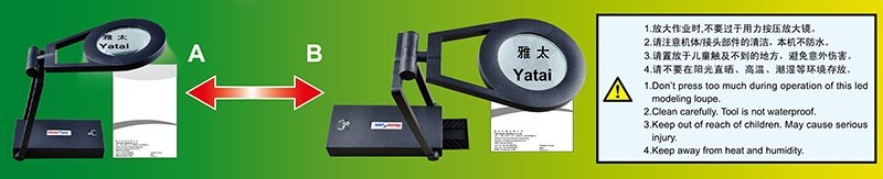 Loupe de modélisation LED Trumpeter 09959 – immagine 6
