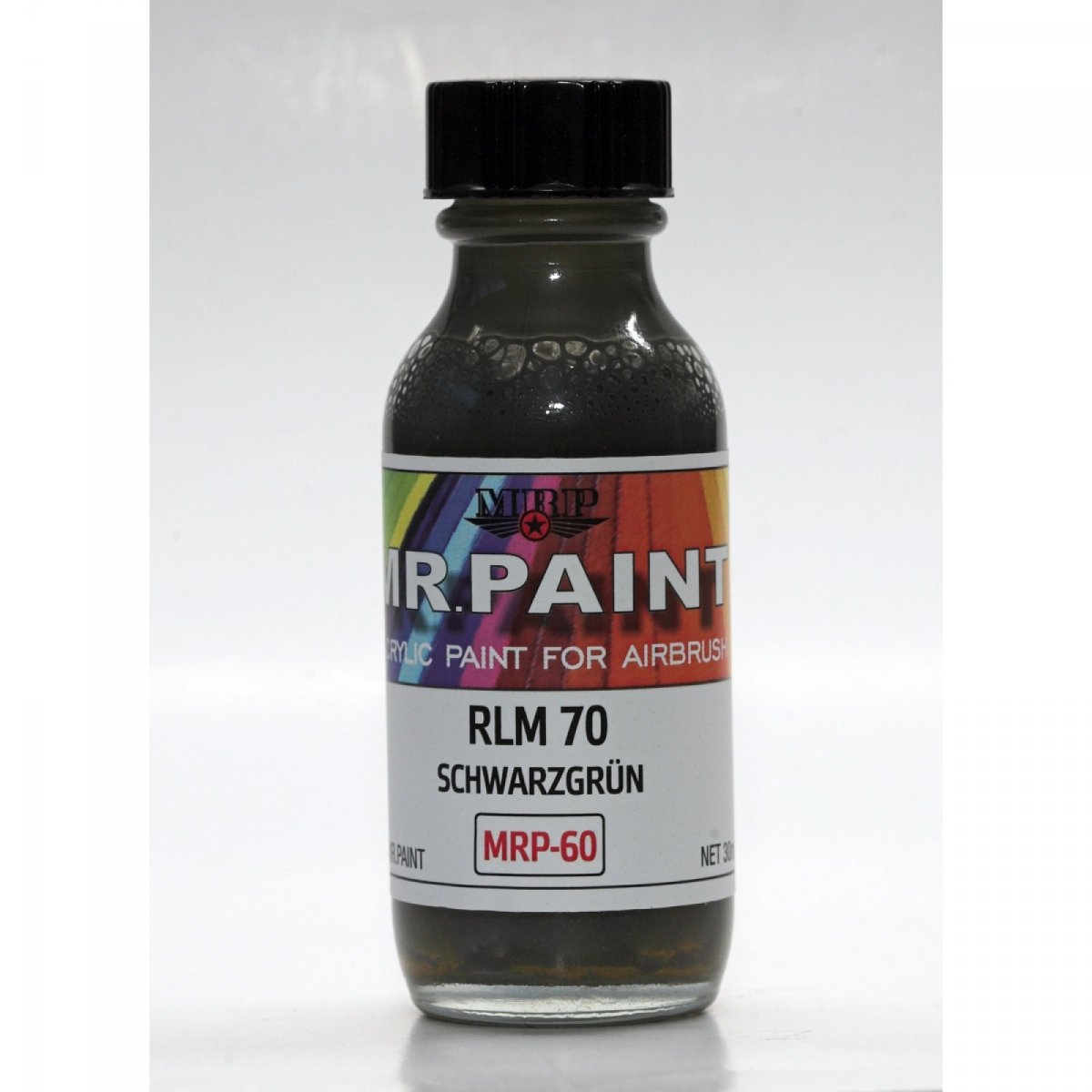 Peinture MR. Paint MRP-060 RLM 70 Schwarzgrun Seconde Guerre mondiale allemande 30 ml – image 2