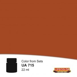 Teinte claire Bois Chaud Lifecolor UA715 22 ml