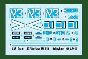 Hobby Boss 82441 IDF Merkava Mk.IIID 1/35 – Bild 2